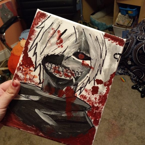 Hand Crafted Other - Anime painting original